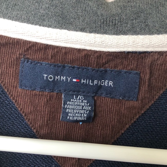 Vintage Tommy Hilfiger Quarter Zip Sweater - Picture 4 of 5
